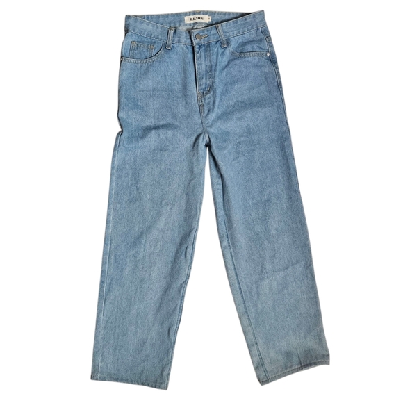 RealTakai Women's Wide Straight Leg Jeans size Medium - Picture 2 of 8
